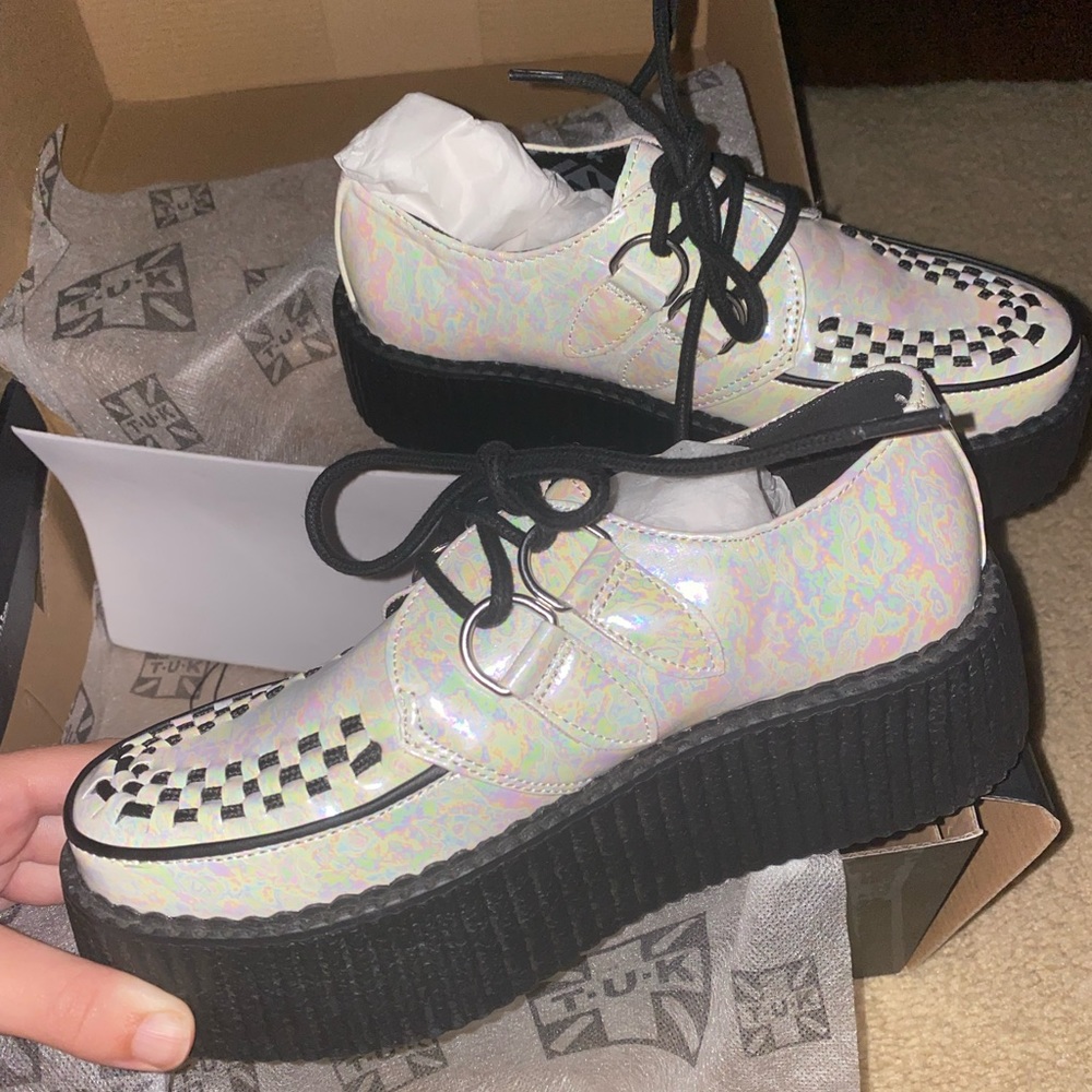 NWT TUK CHROME CREEPERS